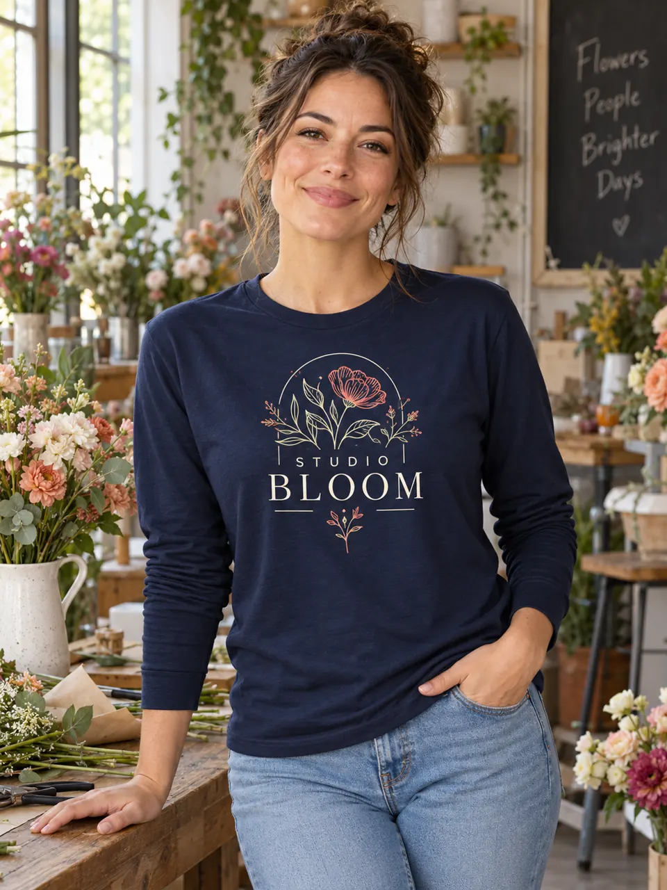 Custom long sleeve shirt