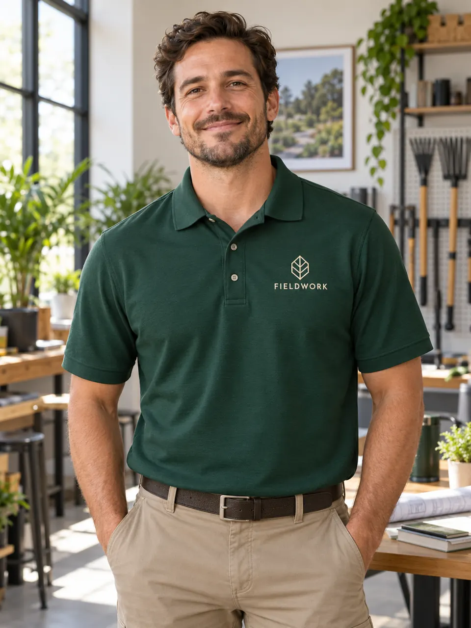 Custom polo shirt