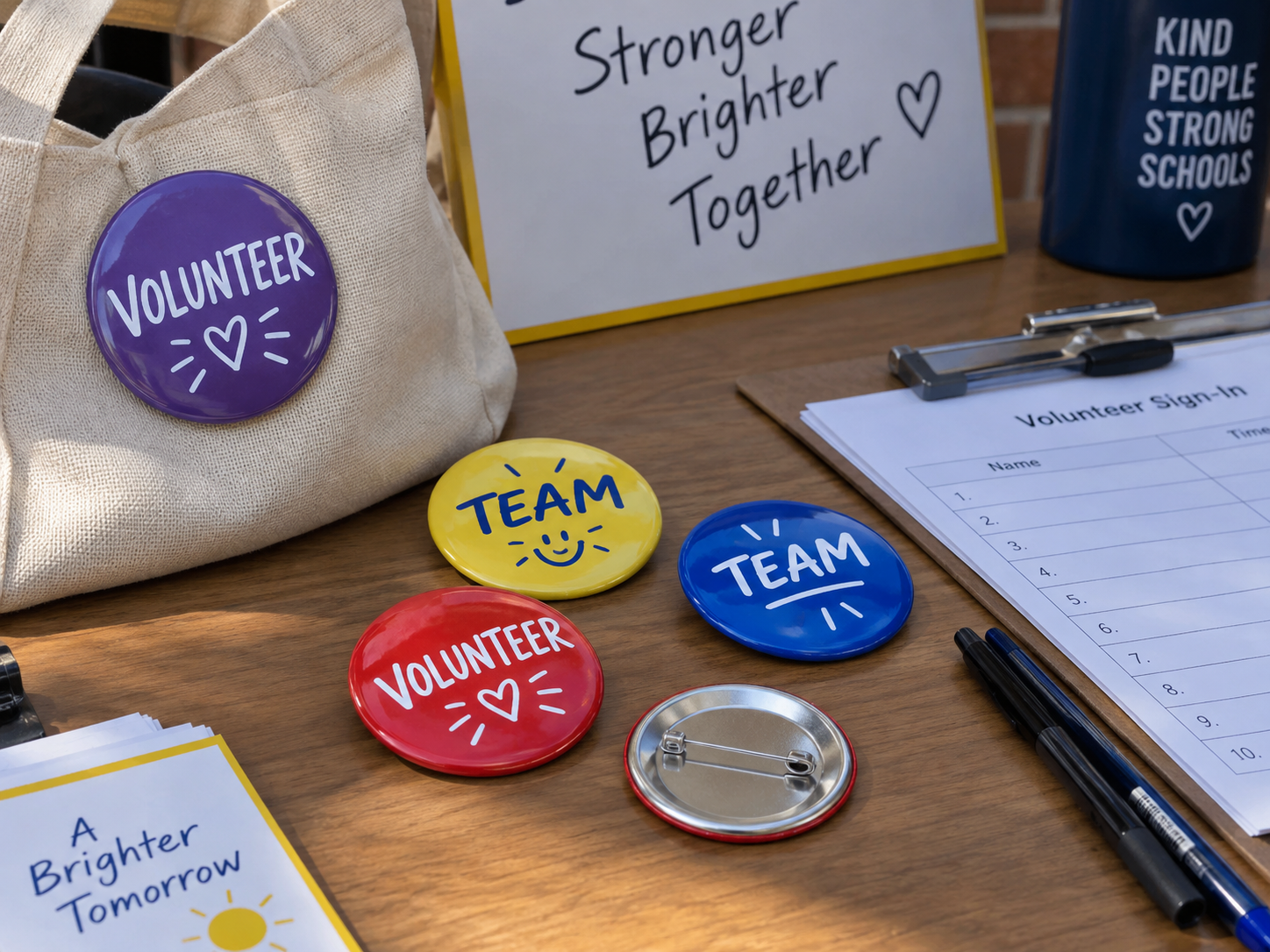 Custom Button Pins
